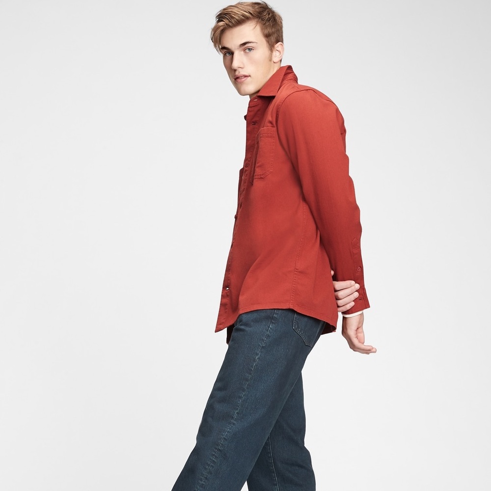 Gap Twill Shirt Jacket